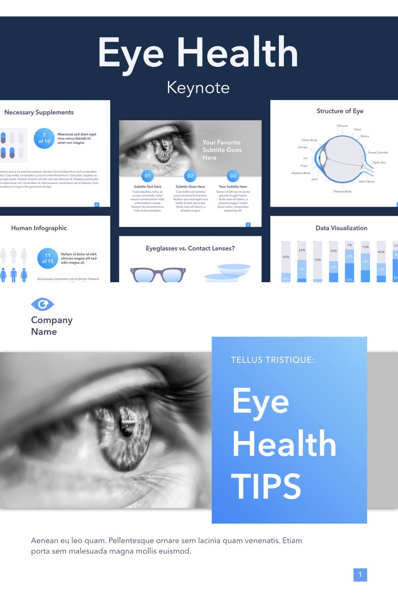 Eye Health - Keynote template