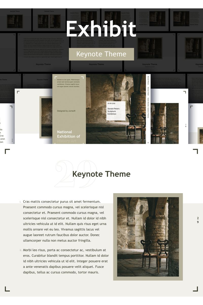 Exhibit - Keynote template