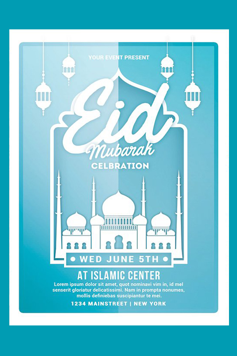 Eid Mubarak - Corporate Identity Template