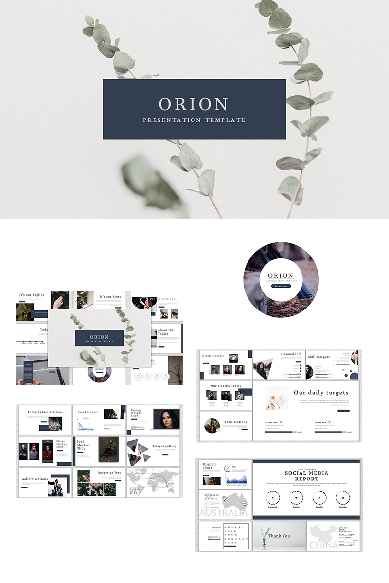 Orion - Keynote template