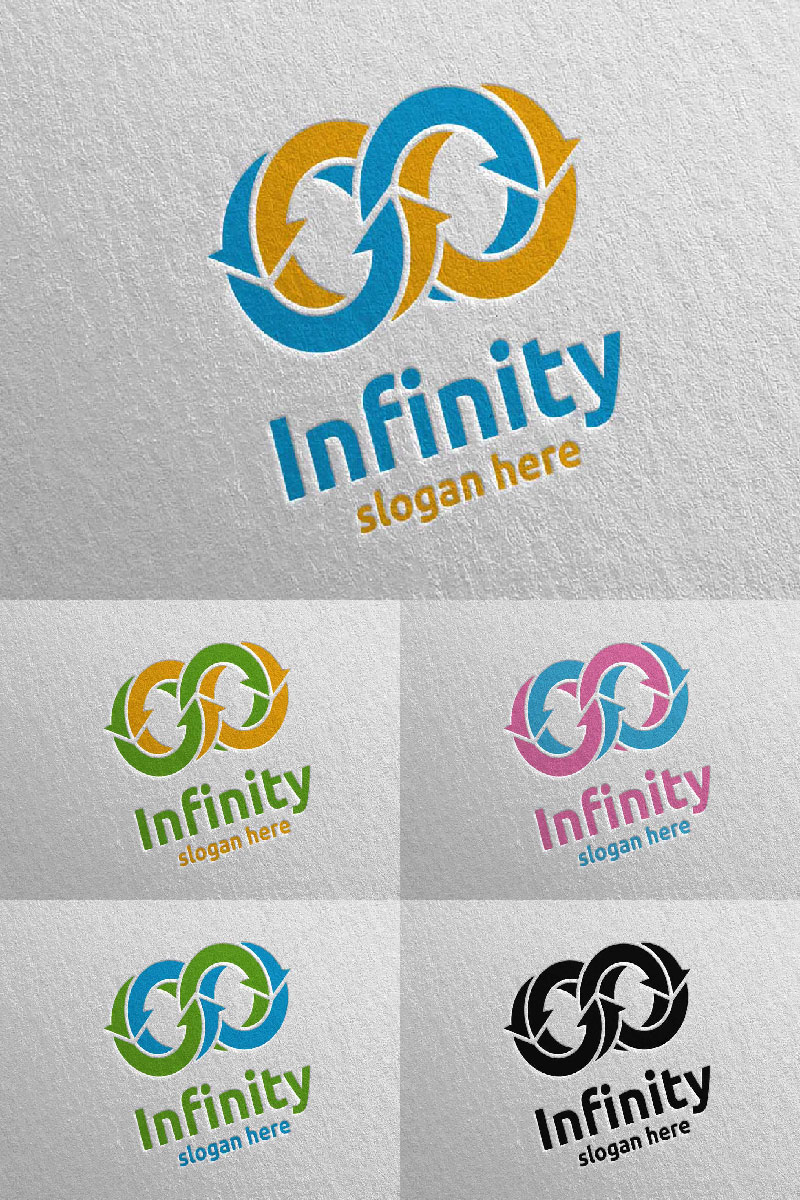 Infinity loop Design 15 Logo Template