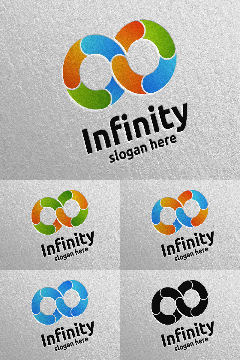 Infinity loop Design 13 Logo Template