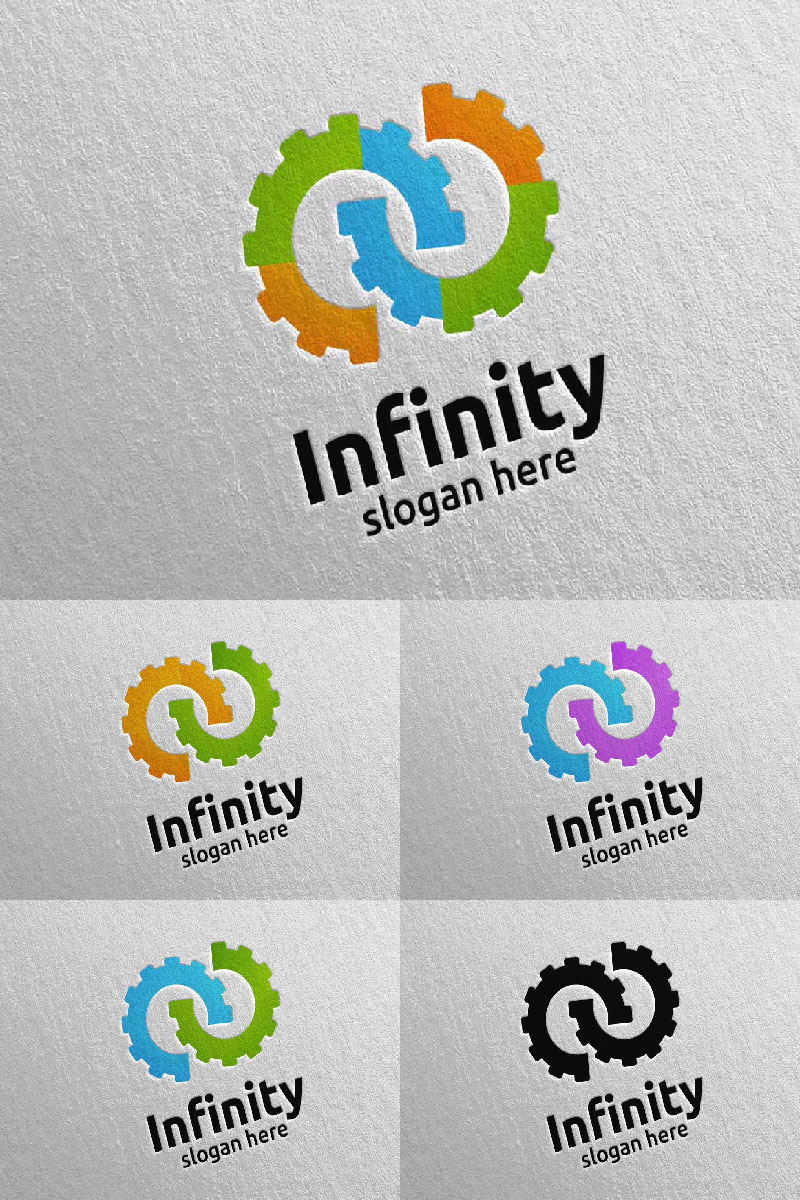 Infinity loop Design 11 Logo Template