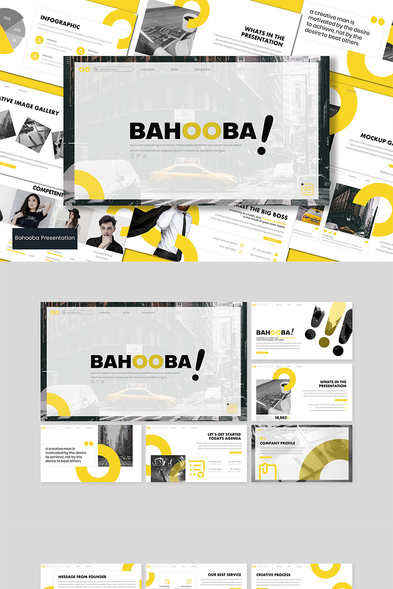 Bahooba - Keynote template