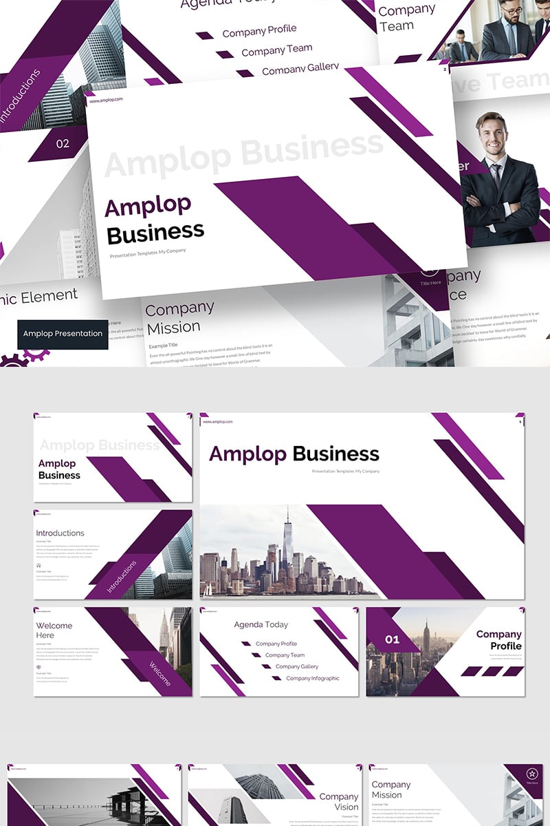 AMPLOP - Keynote template