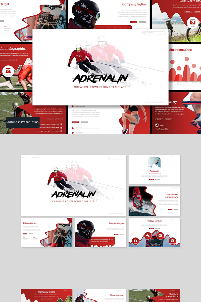 Adrenalin - Keynote template