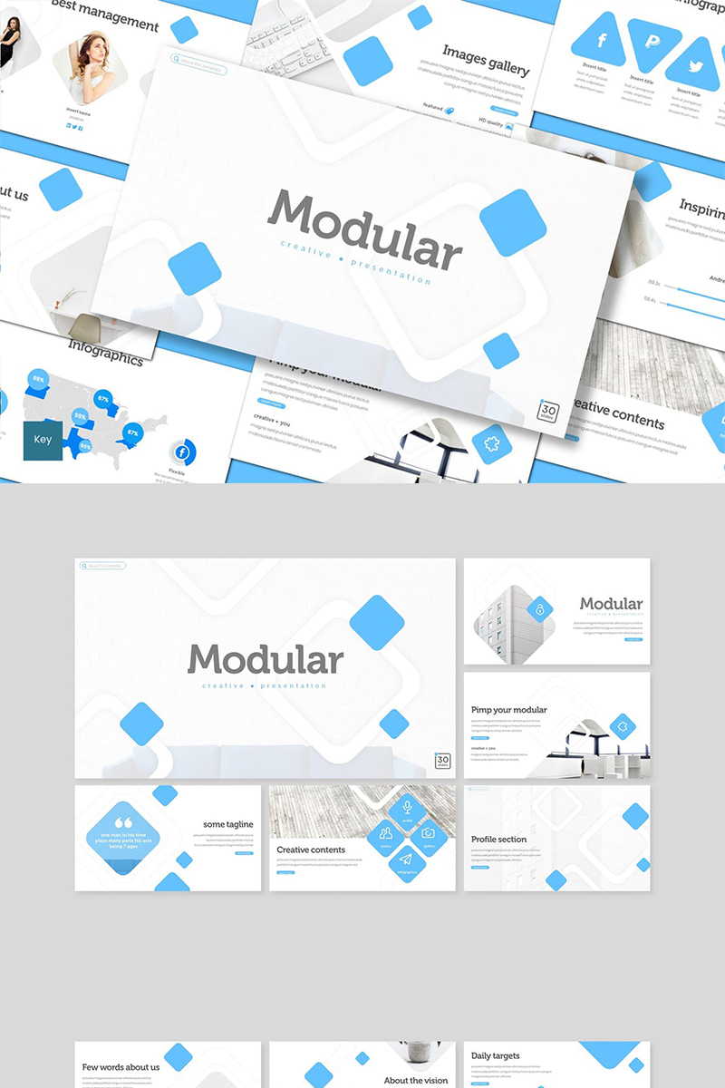 Modular - Keynote template