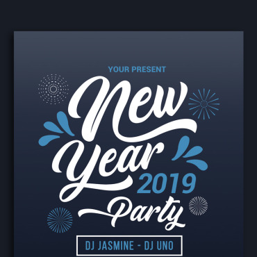 Nye Party Corporate Identity 91777