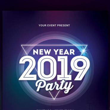 Nye Party Corporate Identity 91781