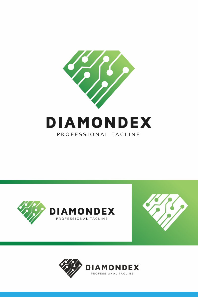 Diamond Tech Logo Template