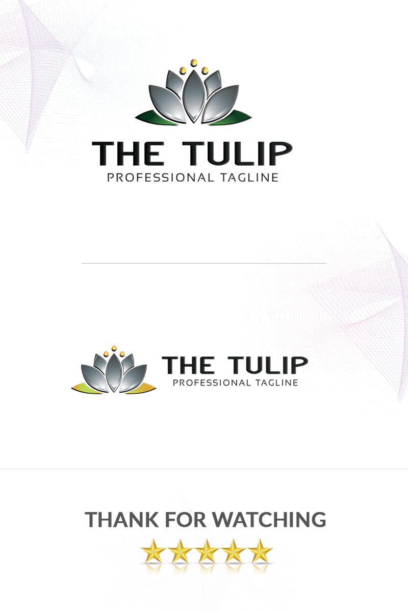 The Tulip Logo Template