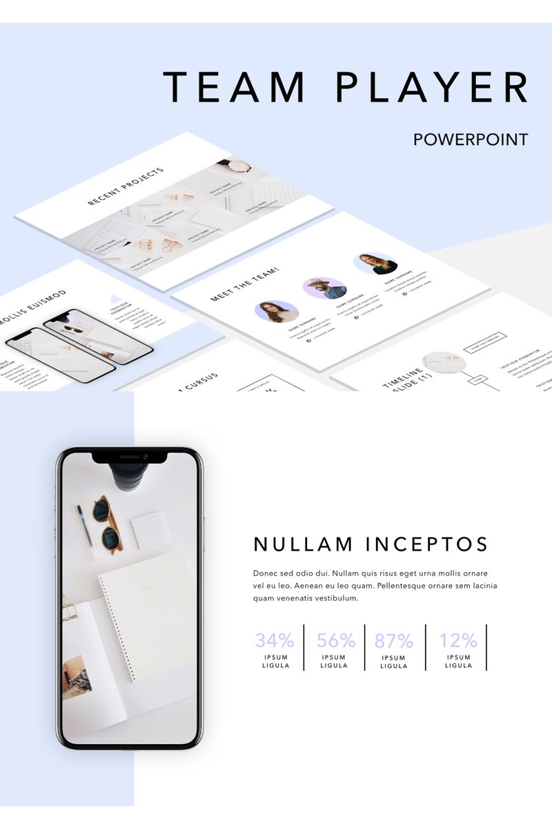 Team Player PowerPoint template