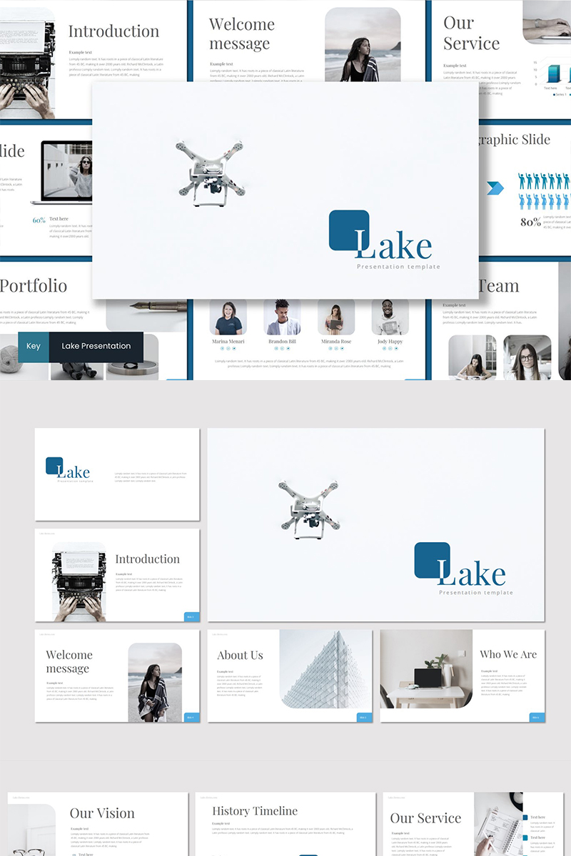 Lake - Keynote template