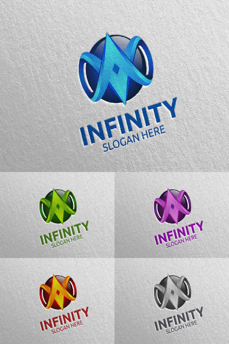 Infinity loop Design 23 Logo Template