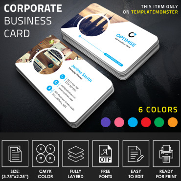 Business Visiting Corporate Identity 92053