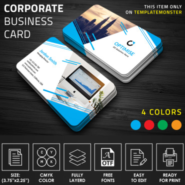 Business Visiting Corporate Identity 92054