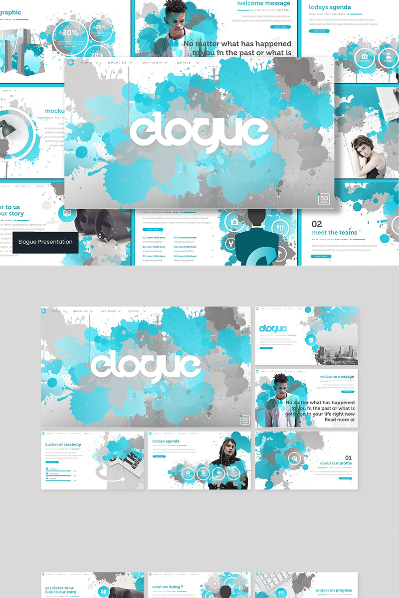 elogue - Keynote template