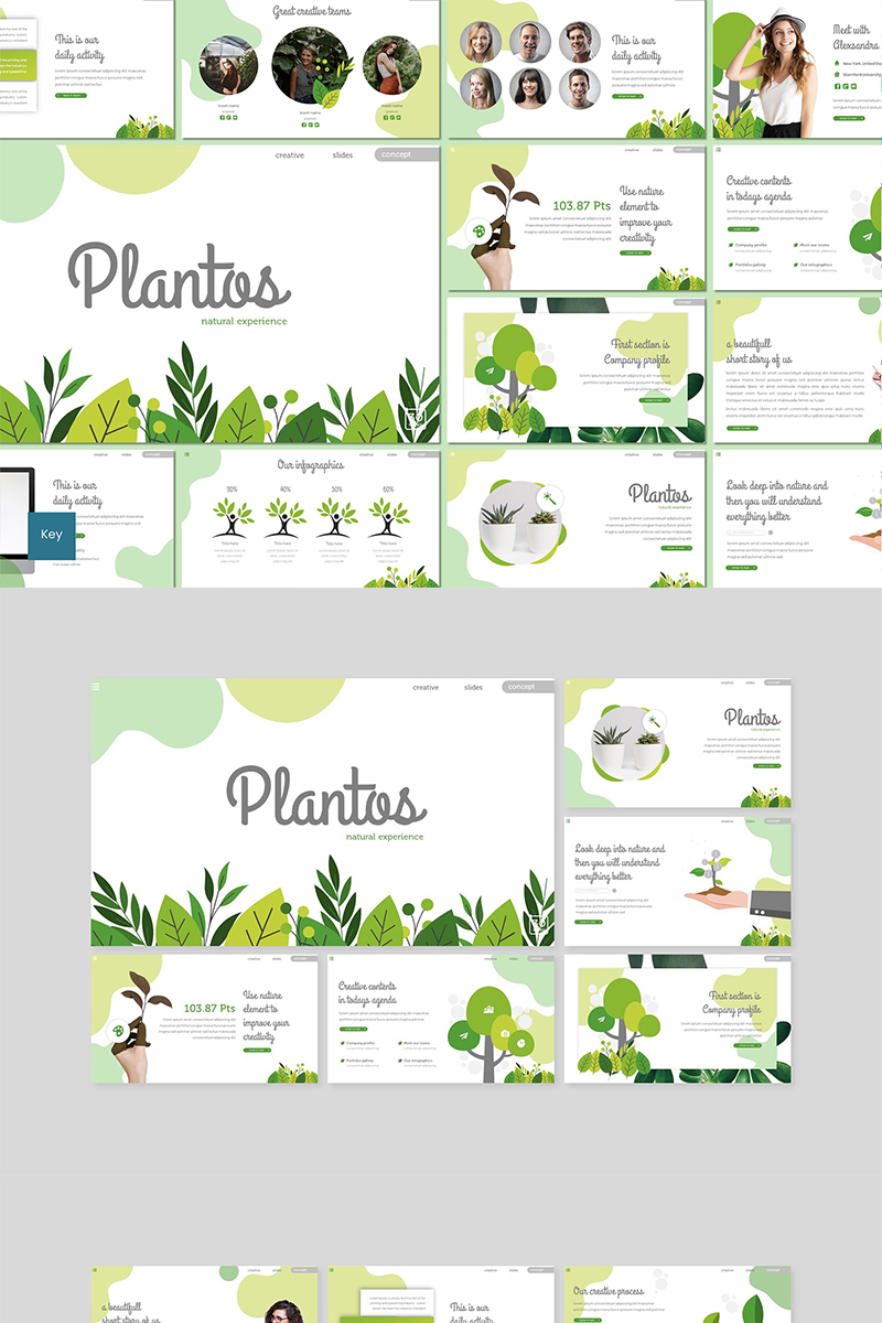 Plantos - Keynote template