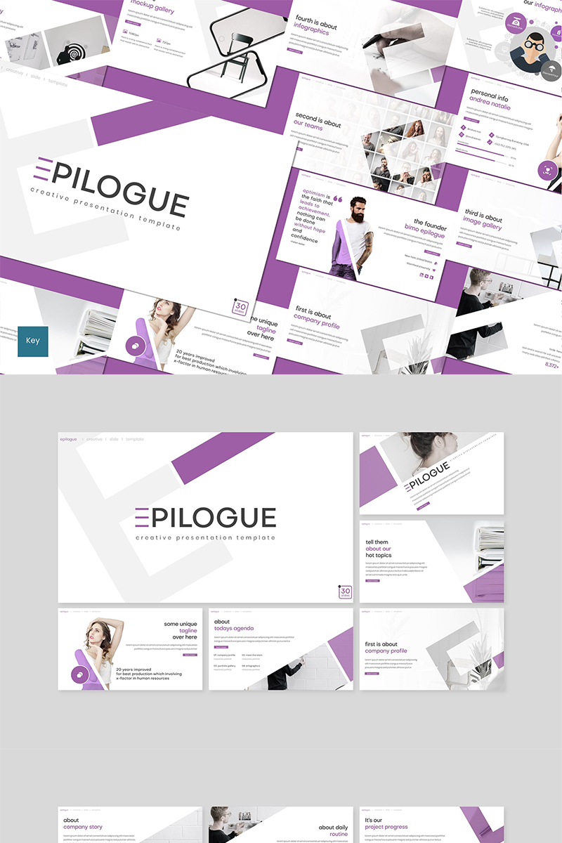 Epilogue - Keynote template