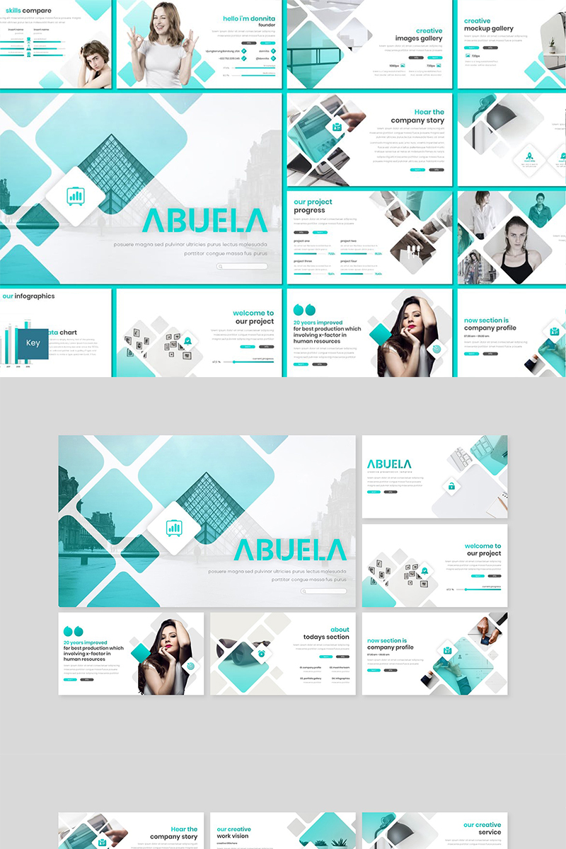 Abuela - Keynote template