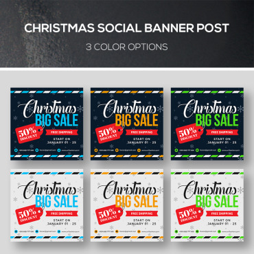 Promotion Banners Social Media 92202