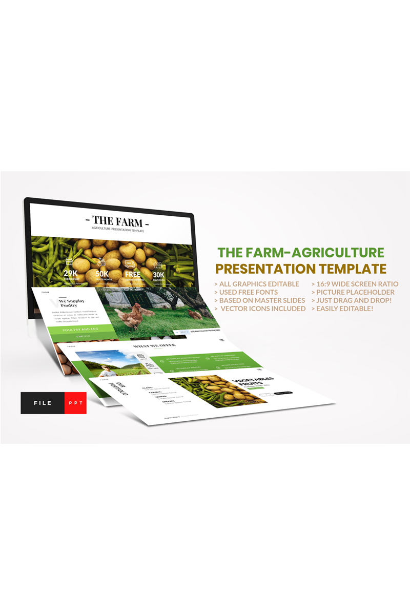 Farm - Agriculture PowerPoint template
