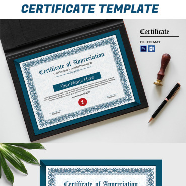 Template Printable Certificate Templates 92351