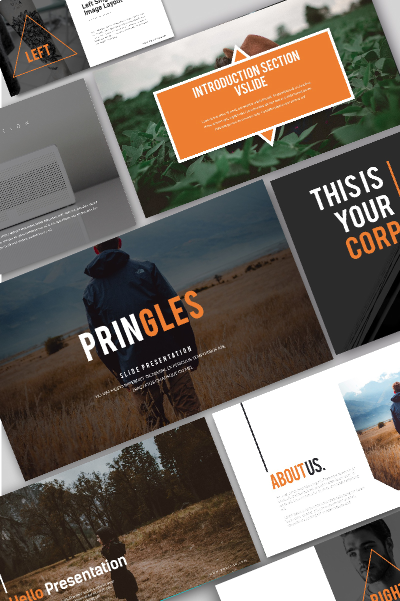 Pringles Creative PowerPoint template