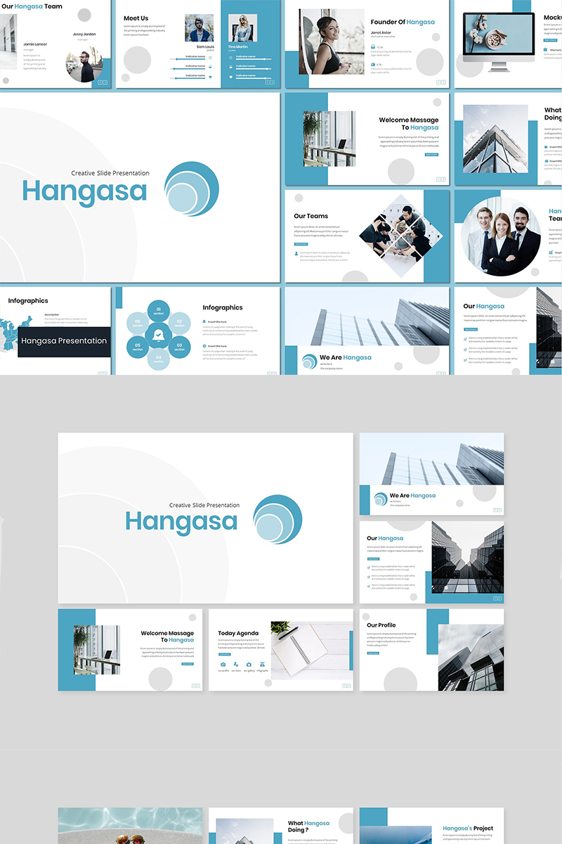 Hangasa - Keynote template