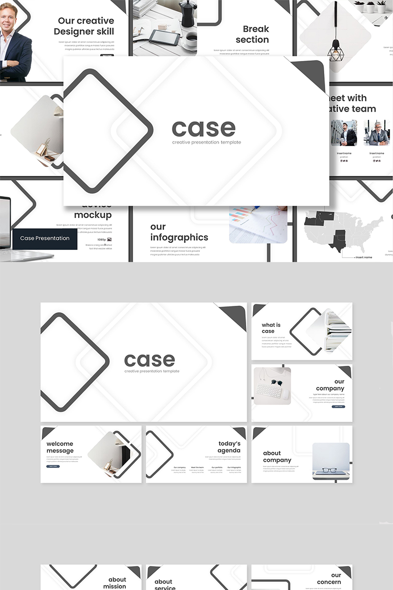 Case - Keynote template