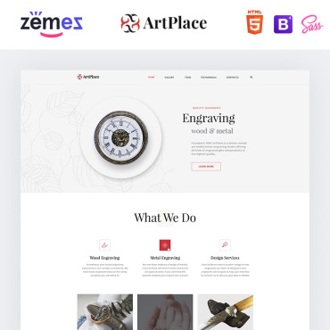 Gifts Shop Landing Page Templates 92488