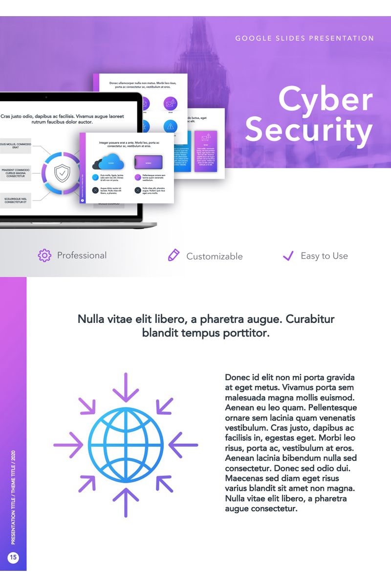 Cyber Security Google Slides