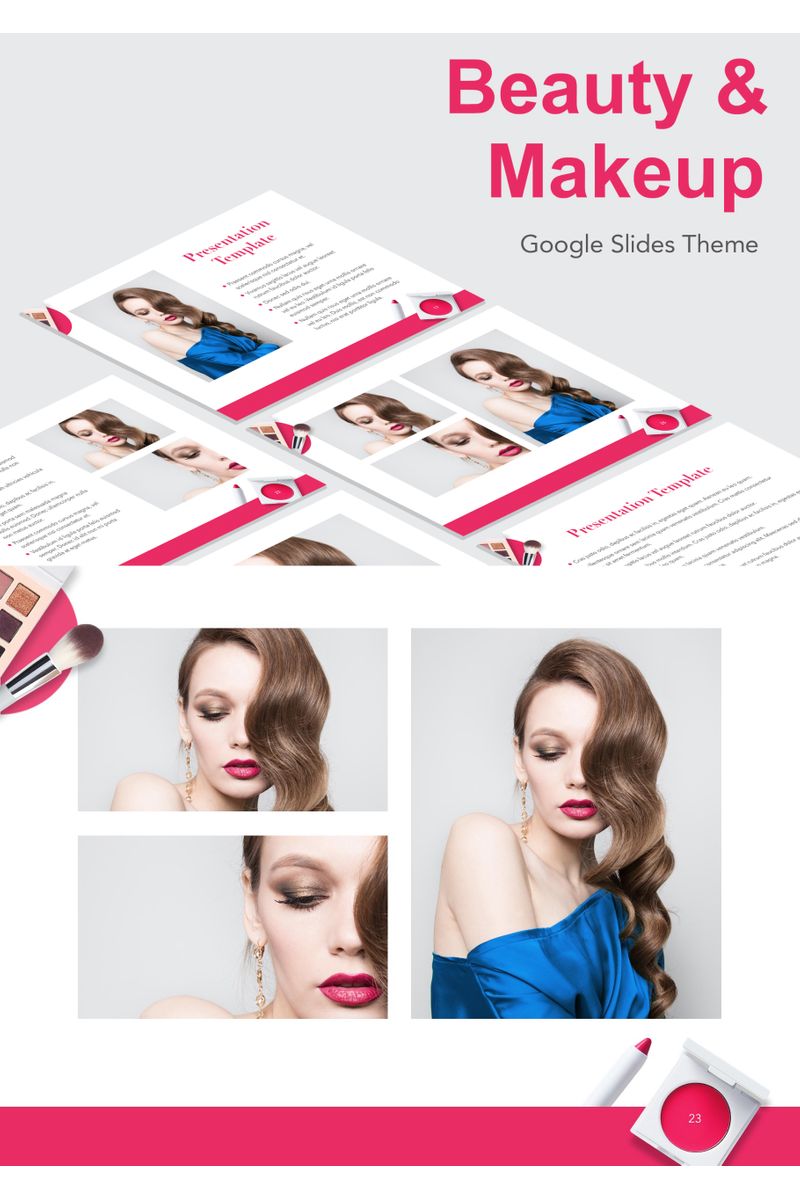 Beauty & Makeup Google Slides