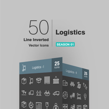 Icon Logistics Icon Sets 92578