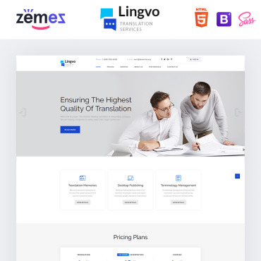 Co Professional Landing Page Templates 92590