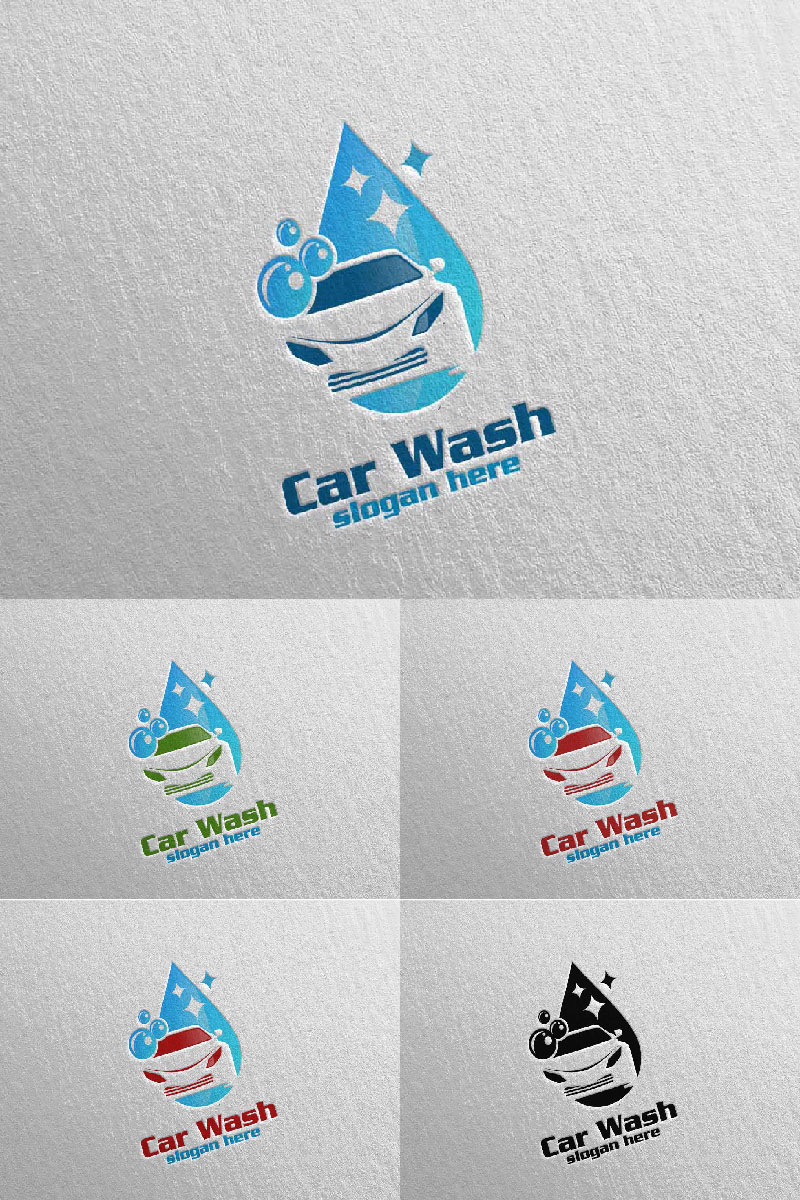 Car Wash 2​ Logo Template