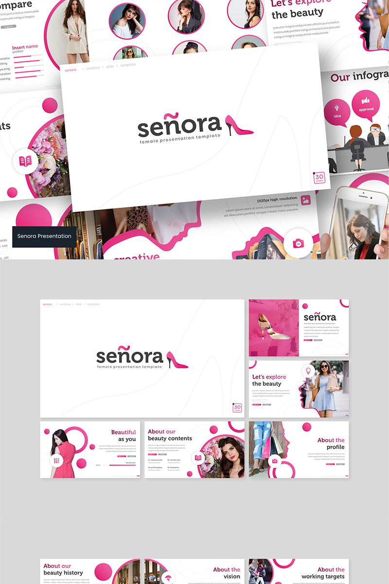 Senora - Keynote template