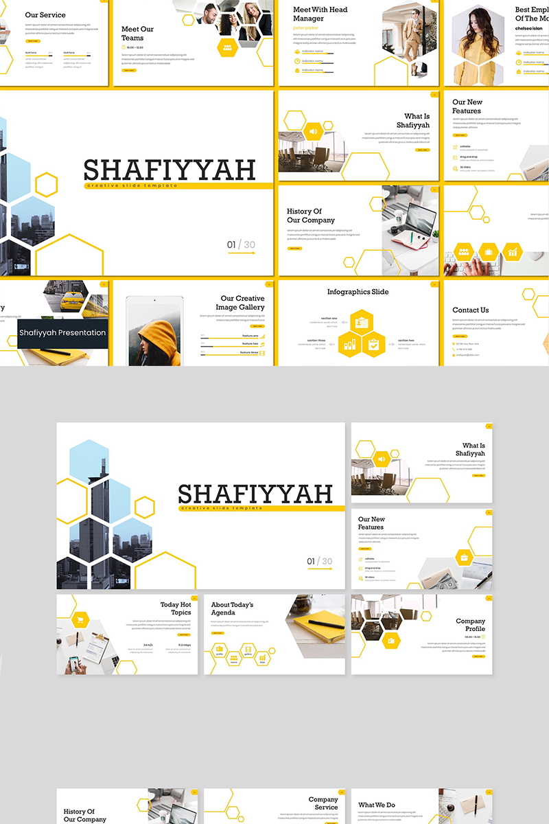 Shafiyyah PowerPoint template