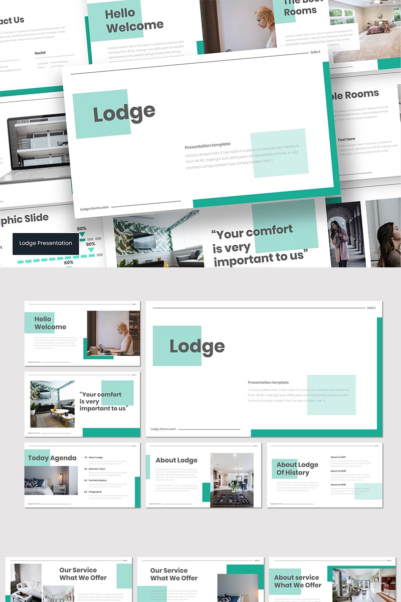 LODGE PowerPoint template