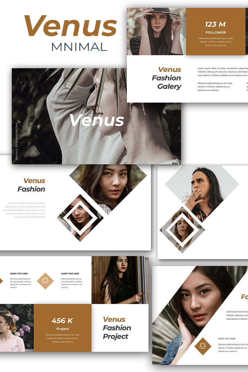 Venus Minimal Google Slides