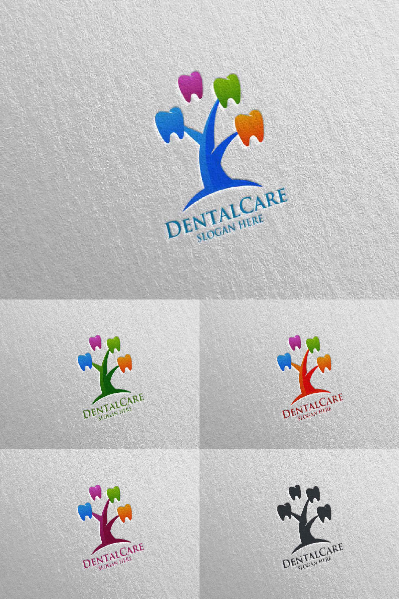 Dental, Dentist stomatology Design 14 Logo Template