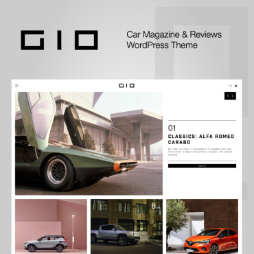 Bootstrap Car WordPress Themes 92771