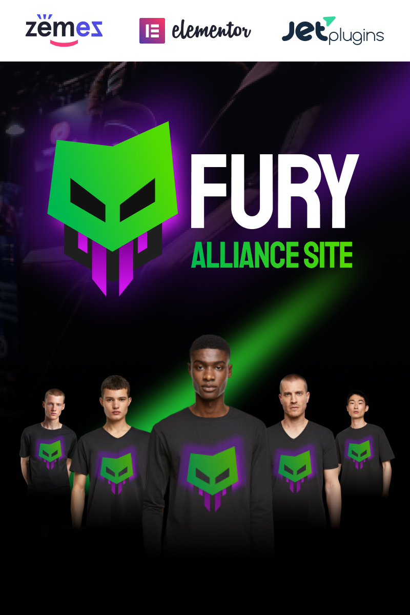 Fury - Advanced And Eye-catching Gaming WordPress Theme