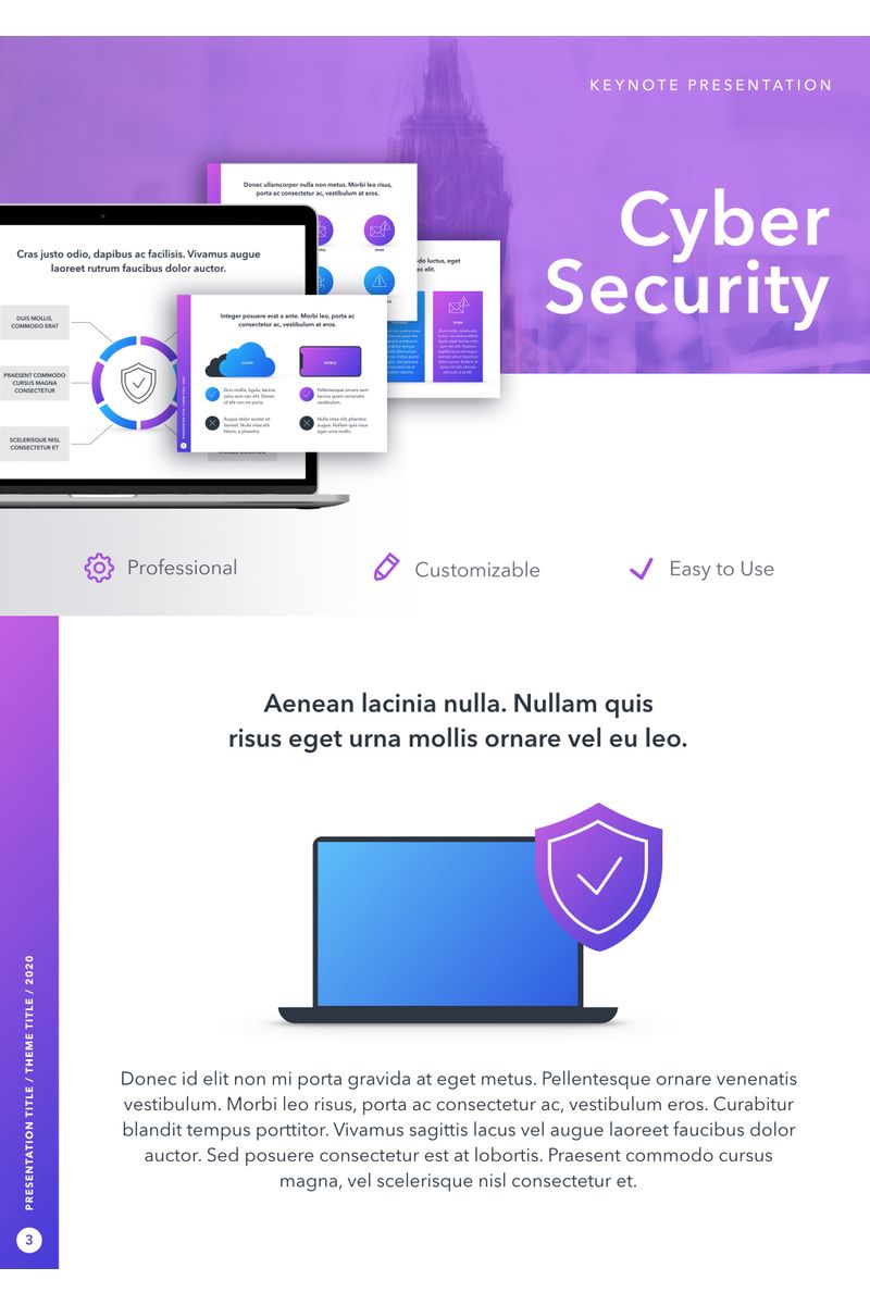 Cyber Security - Keynote template