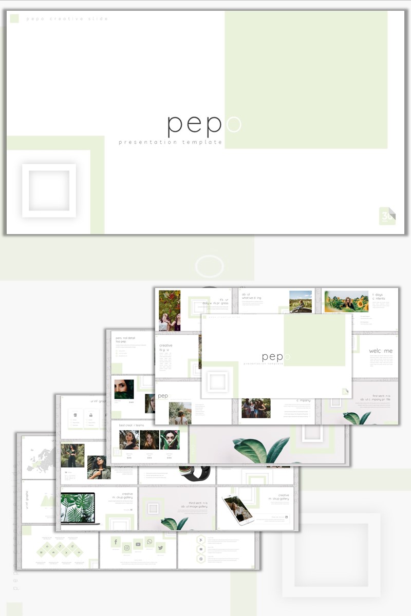 Pepo - Keynote template