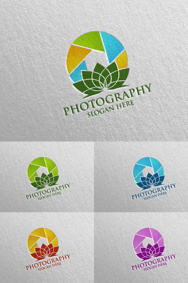 Nature Camera Photography 53 Logo Template