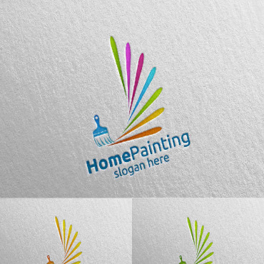 Paint Home Logo Templates 92931