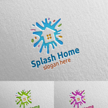 Paint Home Logo Templates 92932