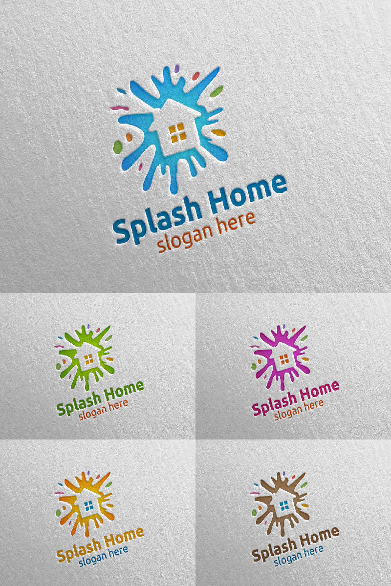 Splash Painting Logo Template