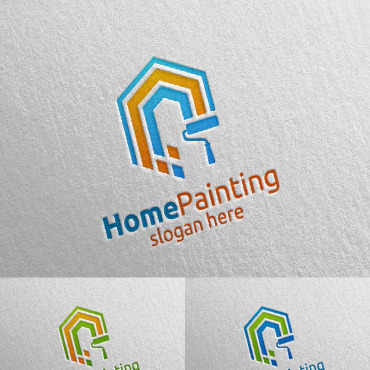 Paint Home Logo Templates 92933
